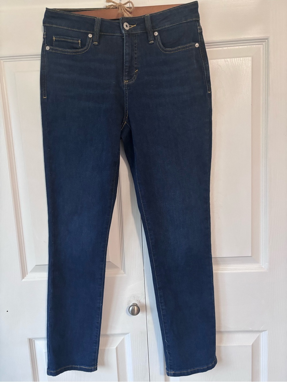Style & Co Dark Wash Slim Leg Jeans Women’s 4P Petite